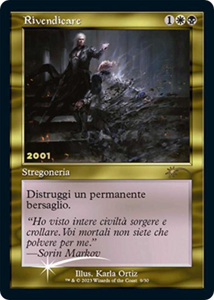 Vindicate (IT Exclusive) 9 card from 30th Anniversary Promos