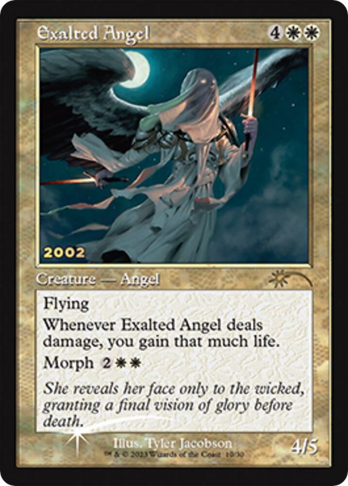 Exalted Angel 10 card from 30th Anniversary Promos