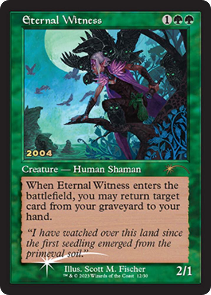 Eternal Witness 12 card from 30th Anniversary Promos