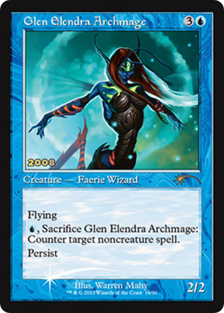 Glen Elendra Archmage 16 card from 30th Anniversary Promos