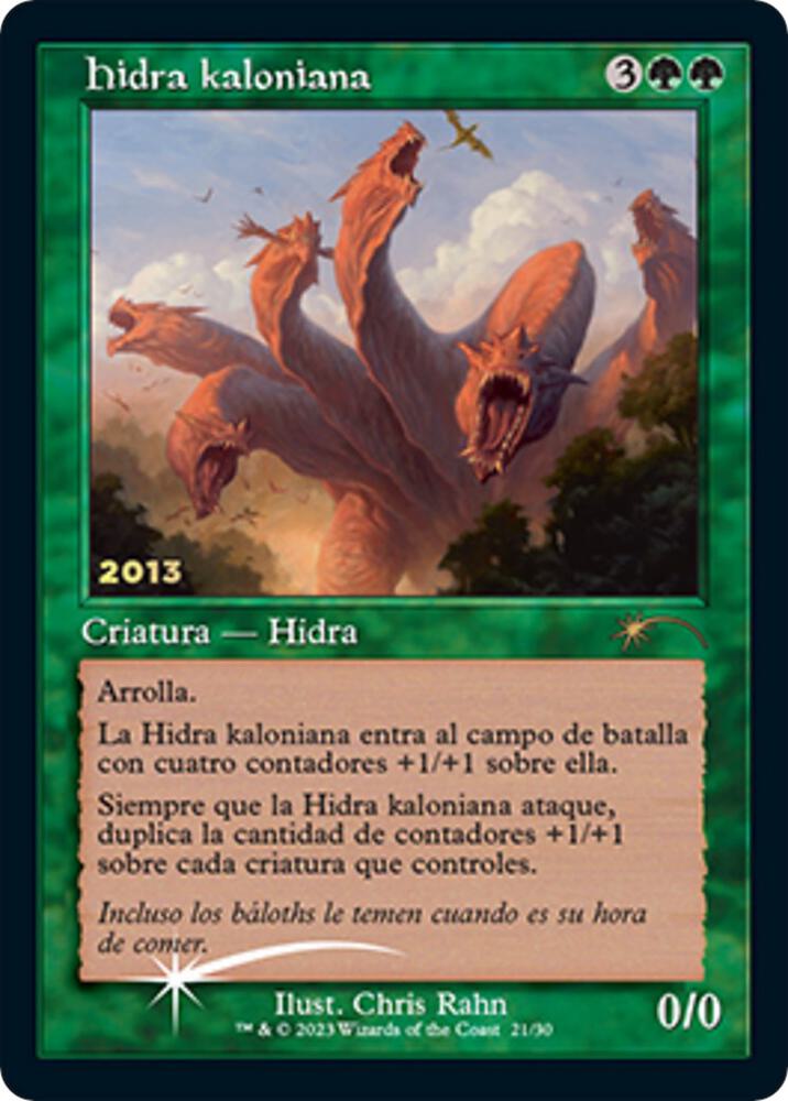 Kalonian Hydra (ES Exclusive) 21 card from 30th Anniversary Promos
