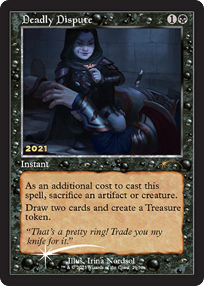 Deadly Dispute 29 card from 30th Anniversary Promos