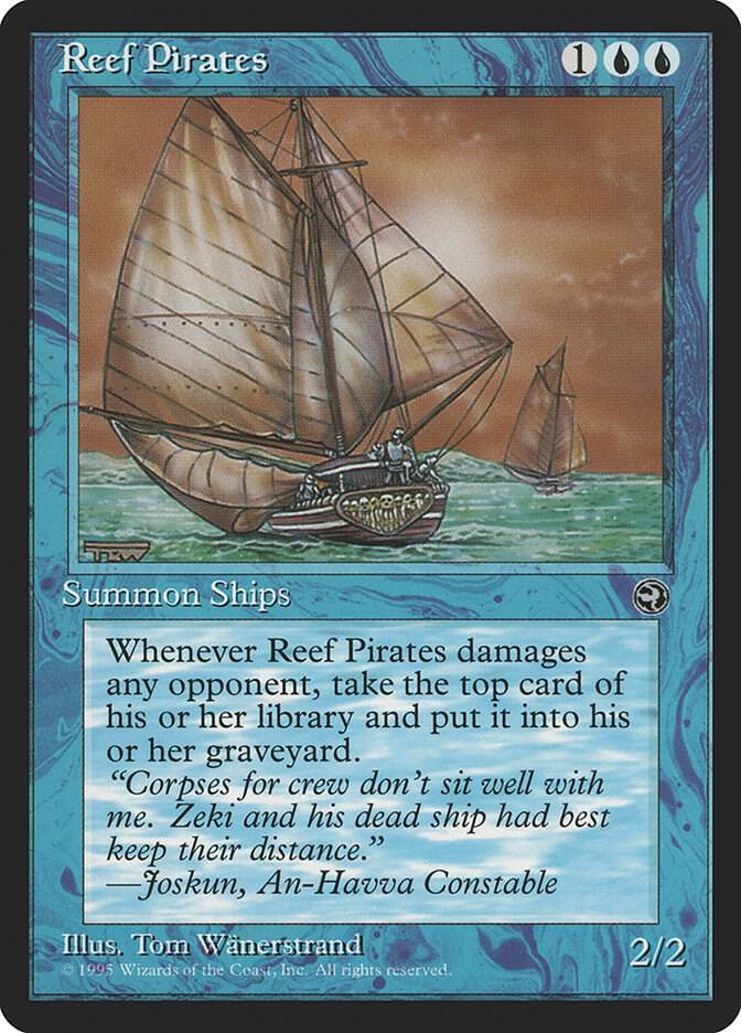 Reef Pirates [Version 2] 36 card from Homelands