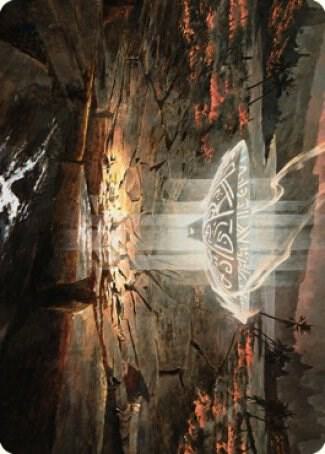 Urza's Sylex Art Card 7 card from Art Series: The Brothers' War