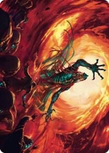 Gix, Yawgmoth Praetor Art Card 16 card from Art Series: The Brothers' War