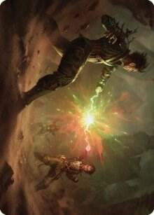 Brotherhood's End Art Card 19 card from Art Series: The Brothers' War