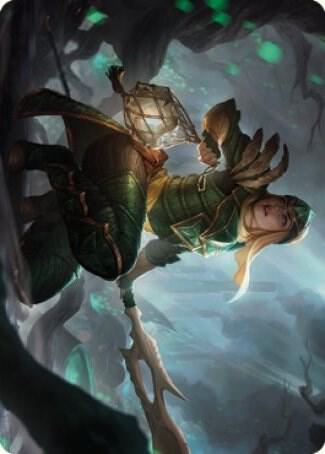 Argothian Opportunist Art Card 22 card from Art Series: The Brothers' War