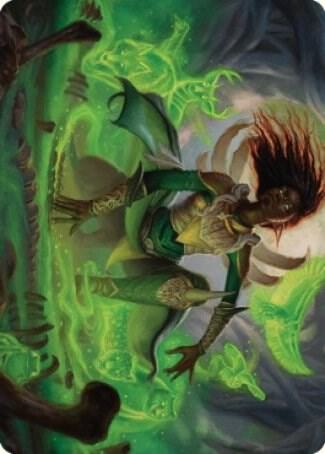 Fauna Shaman Art Card 24 card from Art Series: The Brothers' War