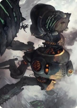 Rust Goliath Art Card 29 card from Art Series: The Brothers' War