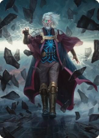 Urza, Planeswalker Art Card 42 card from Art Series: The Brothers' War