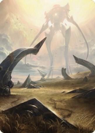 Plains Art Card 47 card from Art Series: The Brothers' War