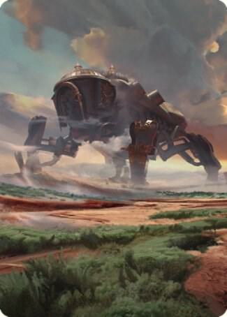 Plains Art Card 48 card from Art Series: The Brothers' War