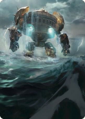 Island Art Card 49 card from Art Series: The Brothers' War