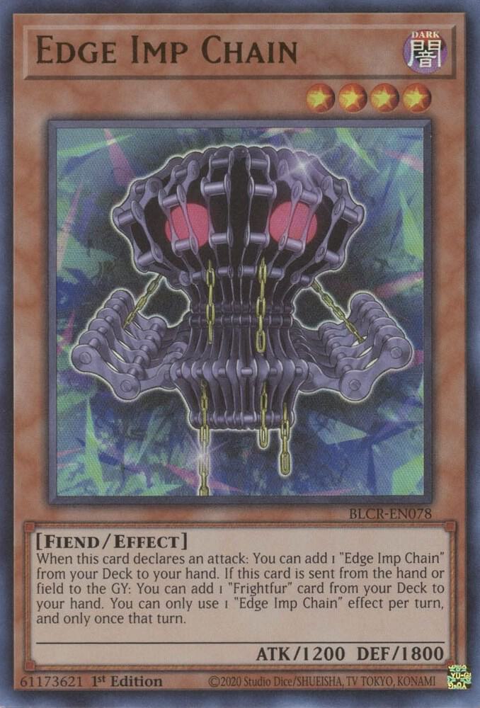 Edge Imp Chain BLCR-EN078 card from Battles of Legend: Crystal Revenge