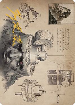 Millstone Art Card (Gold-Stamped Signature) 67 card from Art Series: The Brothers' War