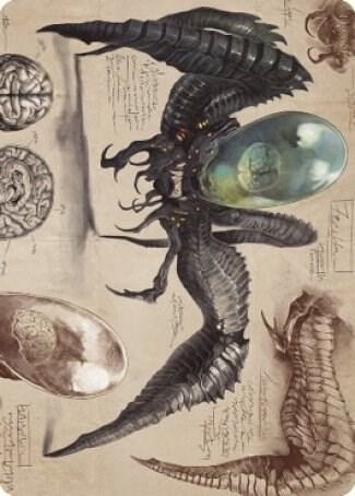 Psychosis Crawler Art Card 73 card from Art Series: The Brothers' War