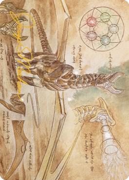 Ramos, Dragon Engine Art Card (Gold-Stamped Signature) 74 card from Art Series: The Brothers' War