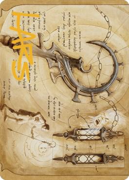 Soul-Guide Lantern Art Card (Gold-Stamped Signature) 78 card from Art Series: The Brothers' War