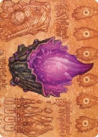 Thorn of Amethyst Art Card 80 card from Art Series: The Brothers' War