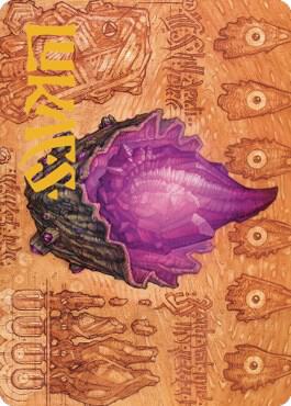 Thorn of Amethyst Art Card (Gold-Stamped Signature) 80 card from Art Series: The Brothers' War