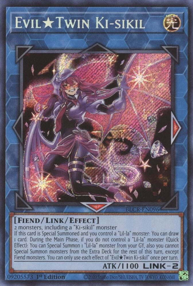 Evil Twin Ki-sikil BLCR-EN096 card from Battles of Legend: Crystal Revenge