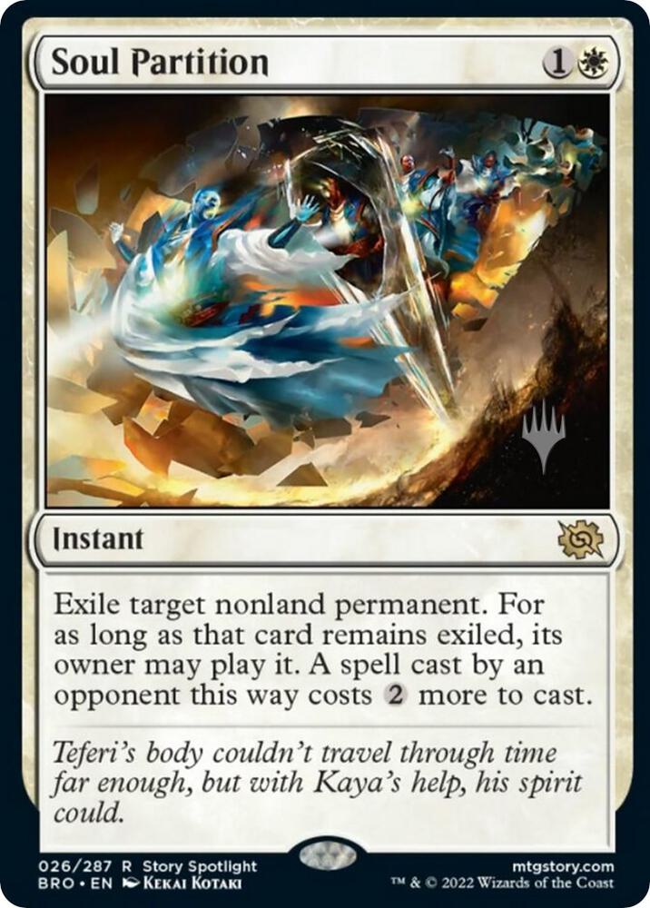 Soul Partition 26 card from Promo Pack: The Brothers' War