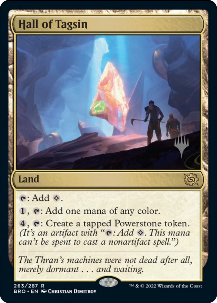 Hall of Tagsin 263 card from Promo Pack: The Brothers' War