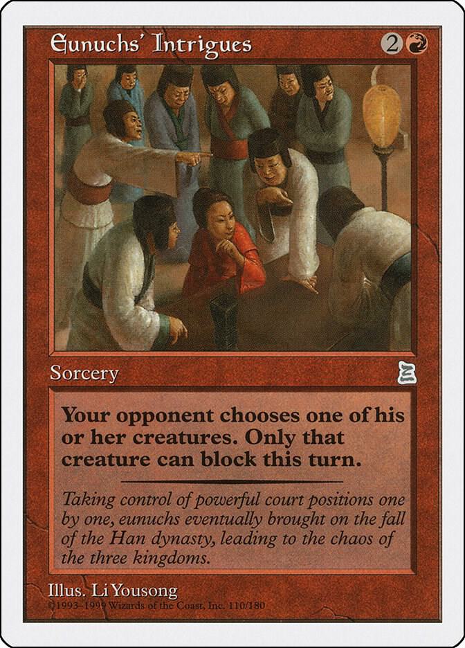 Eunuchs' Intrigues 110 card from Portal Three Kingdoms