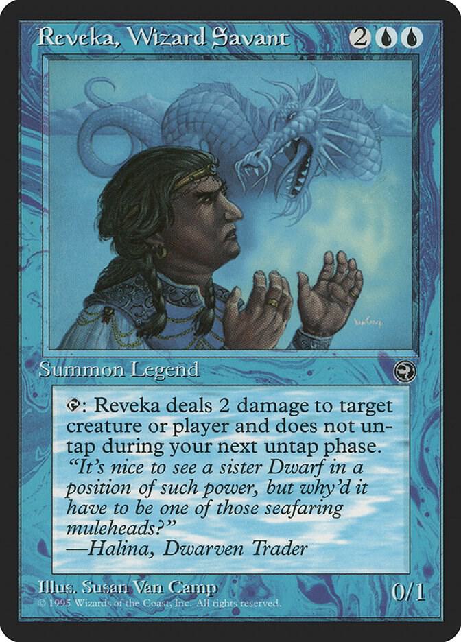 Reveka, Wizard Savant card from Homelands