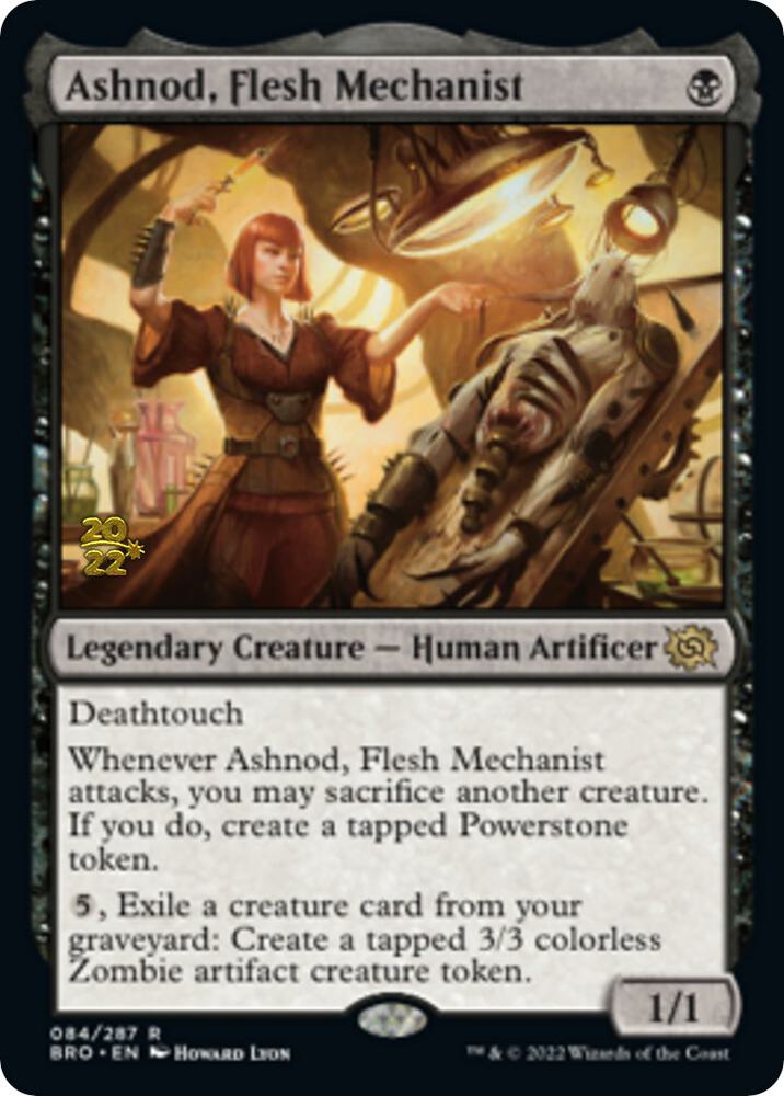 Ashnod, Flesh Mechanist 84 card from Prerelease Cards