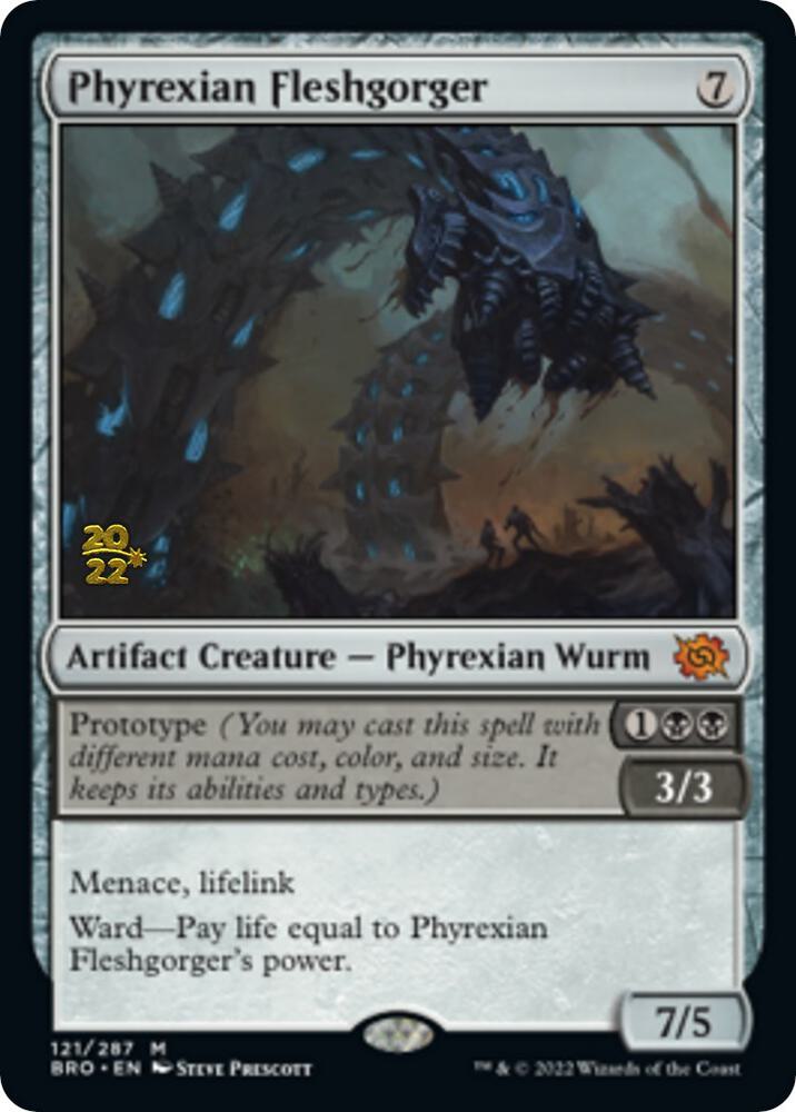 Phyrexian Fleshgorger 121 card from Prerelease Cards