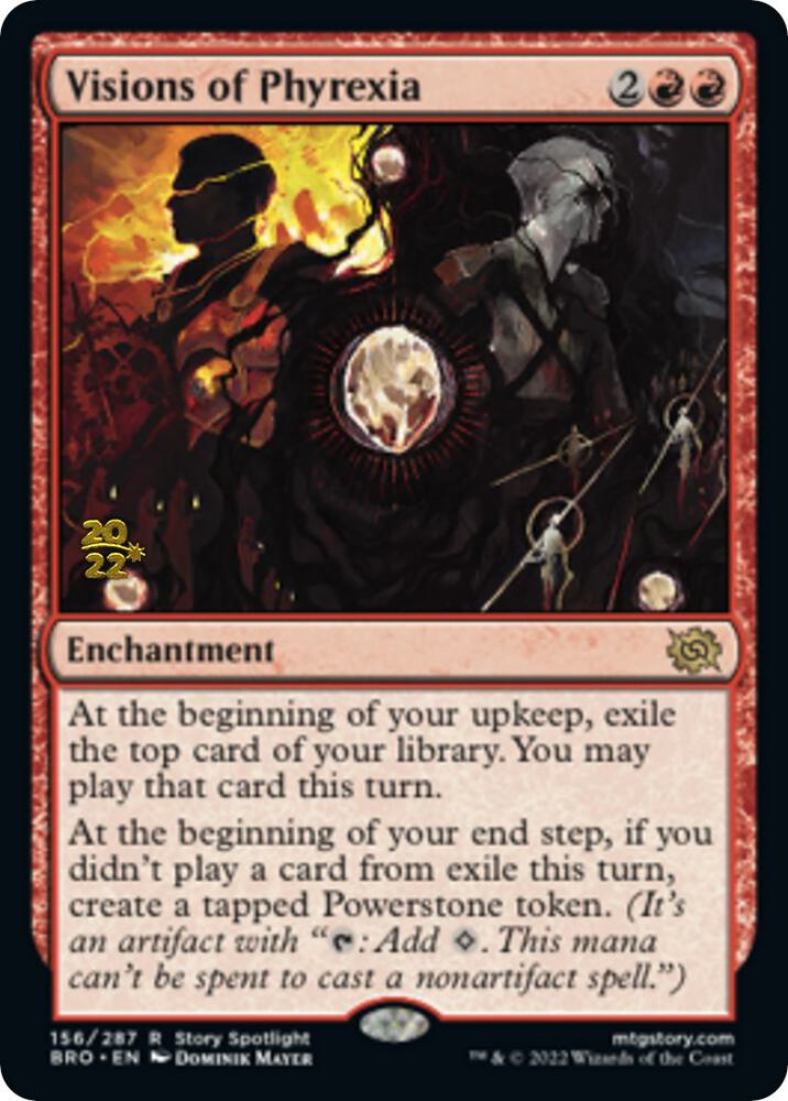 Visions of Phyrexia 156 card from Prerelease Cards