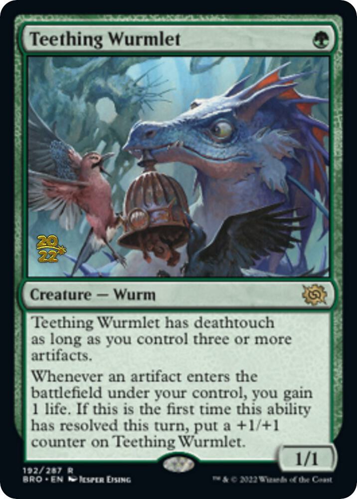 Teething Wurmlet 192 card from Prerelease Cards
