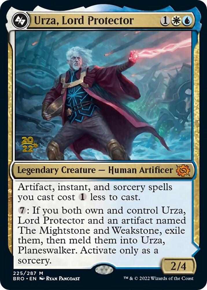 Urza, Lord Protector 225 card from Prerelease Cards