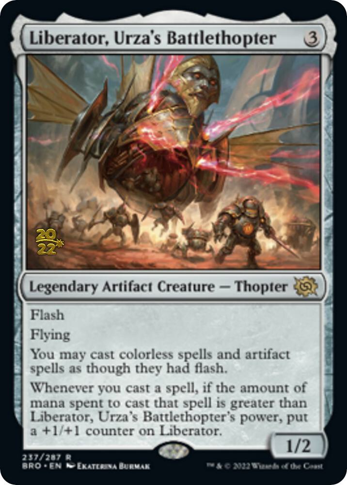 Liberator, Urza's Battlethopter 237 card from Prerelease Cards