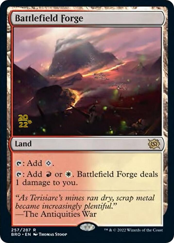 Battlefield Forge 257 card from Prerelease Cards