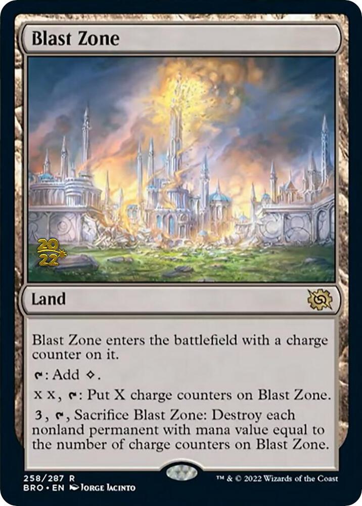 Blast Zone (BRO) 258 card from Prerelease Cards
