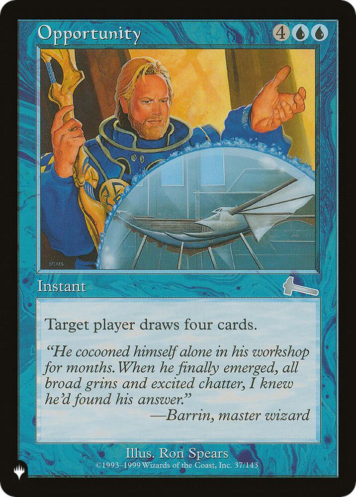 Opportunity (ULG) 37/143 card from The List Reprints