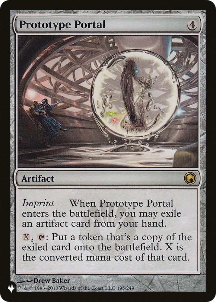 Prototype Portal 195/249 card from The List Reprints