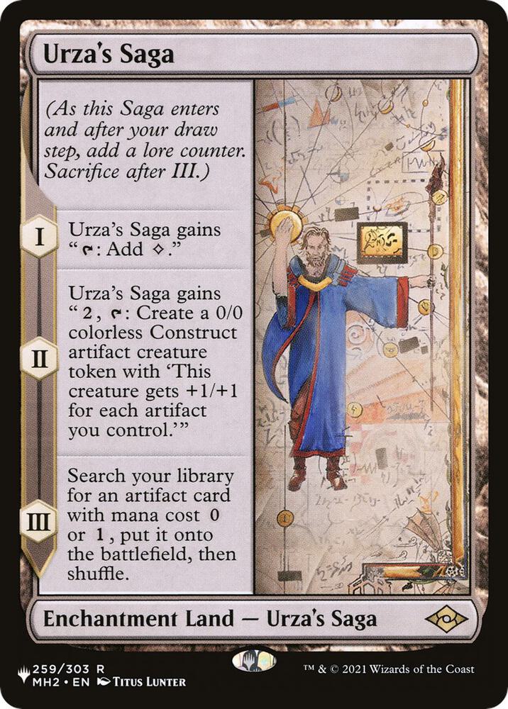 Urza's Saga 259/303 card from The List Reprints