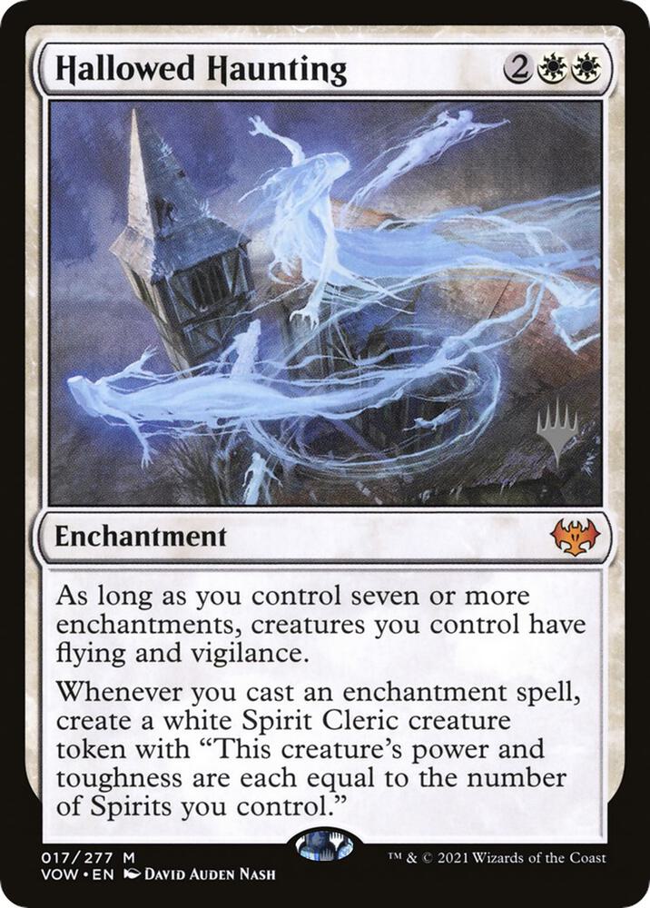 Hallowed Haunting 17 card from Promo Pack: The Brothers' War