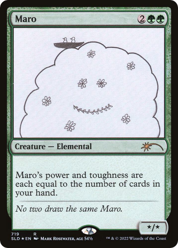Maro 719 card from Secret Lair Drop Series