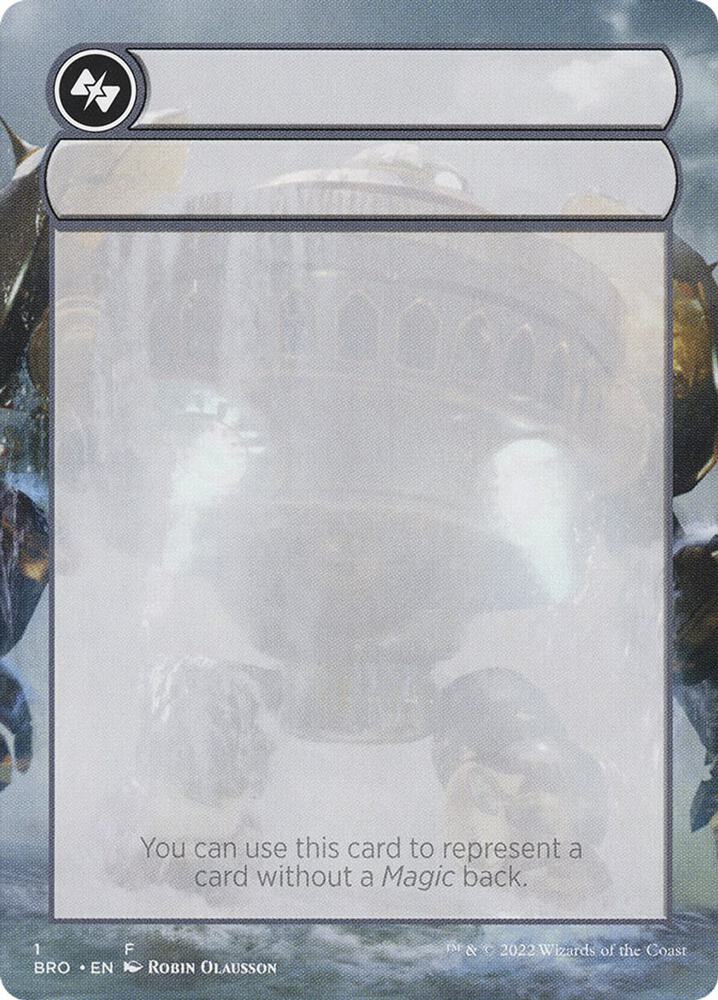 Helper Card 1 card from The Brothers' War
