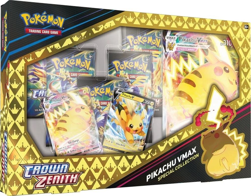 Pikachu VMAX Special Collection card from Crown Zenith