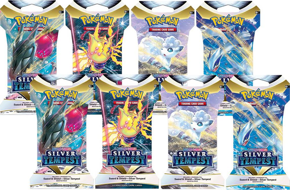 Silver Tempest Sleeved Booster Pack Bundle [Set of 8] card from SWSH12: Silver Tempest
