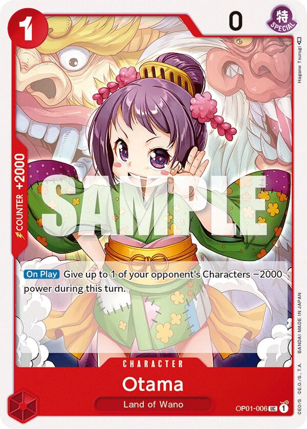 Otama OP01-006 card from Romance Dawn