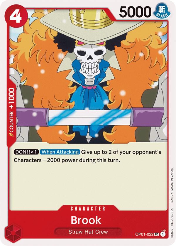 Brook OP01-022 card from Romance Dawn