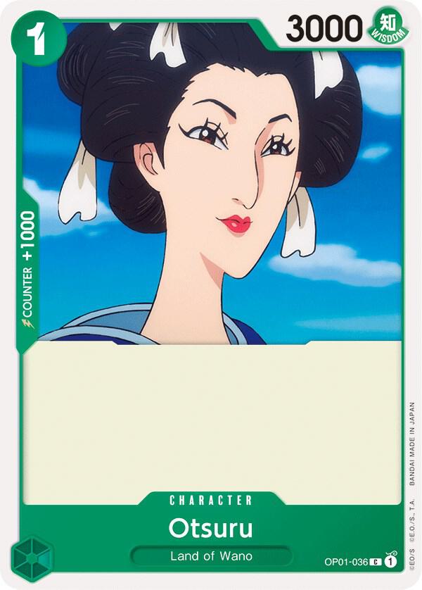 Otsuru OP01-036 card from Romance Dawn