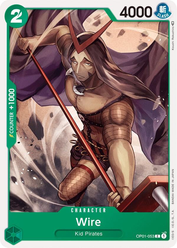 Wire OP01-053 card from Romance Dawn