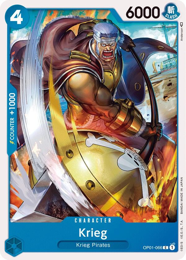 Krieg OP01-066 card from Romance Dawn